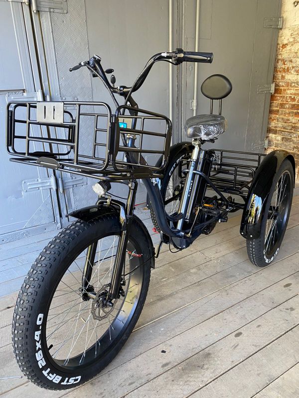 Трехколесный электровелосипед Fat Trike F (R26FAT 1000W 48V 20.3Ah) Трехколесный электровелосипед Fat Trike F (R26FAT 1000W 48V 20.3Ah)